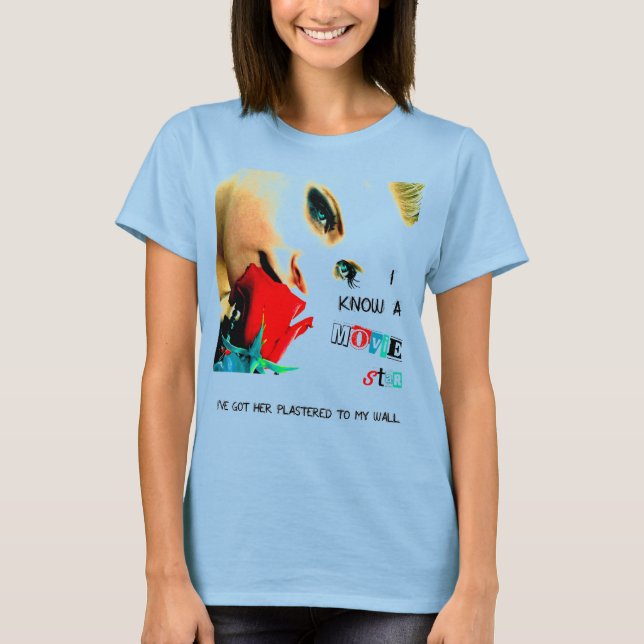 Camiseta Estrella de cine (Anverso)