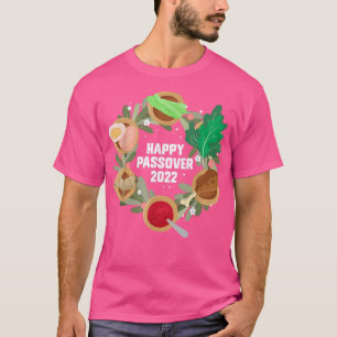 Camiseta Estrella de David y Feliz Pascua Matzah Pes Judío