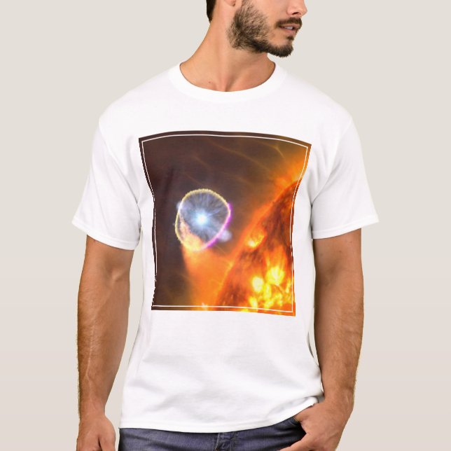 Camiseta Estrella De Enano Blanco En Cygni V407 (Anverso)