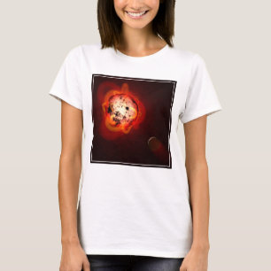 Camiseta Estrella De Enano Rojo Orbida Por Un Exoplaneta Hi