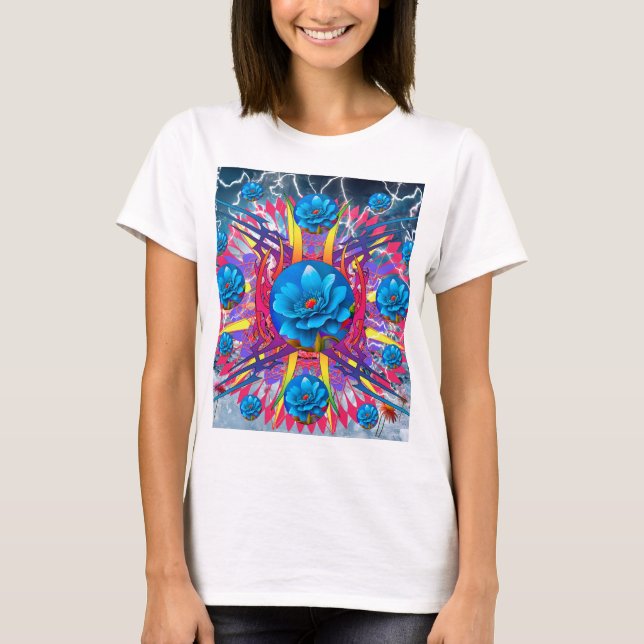 Camiseta Estrella de flor (Anverso)