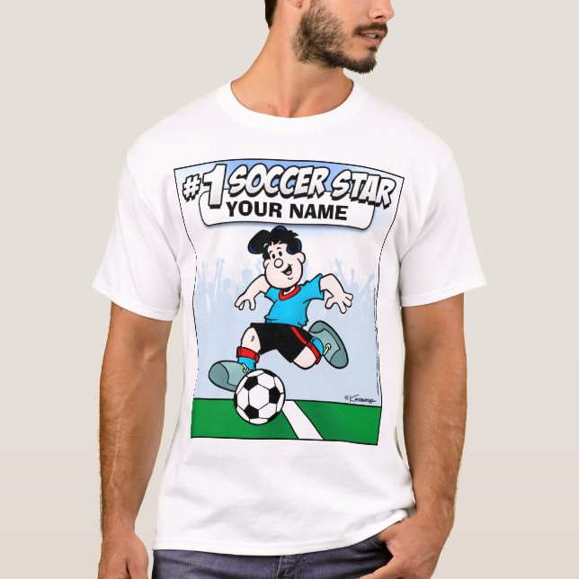 Camiseta Estrella de fútbol (Anverso)