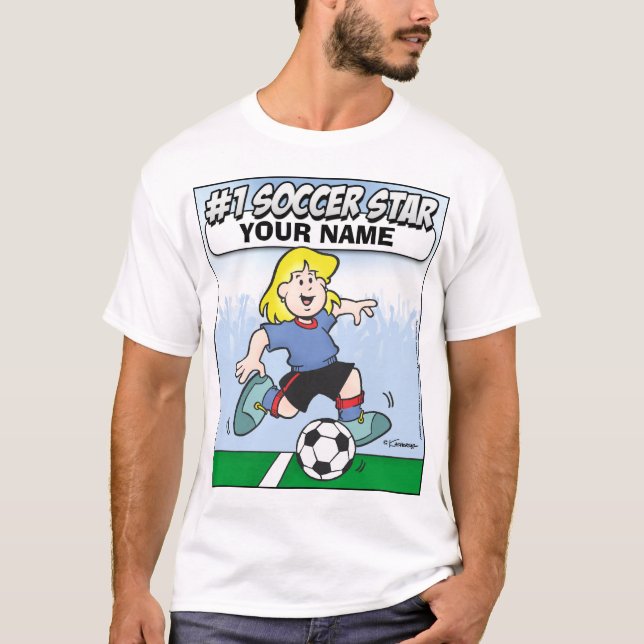 Camiseta Estrella de Fútbol (Anverso)