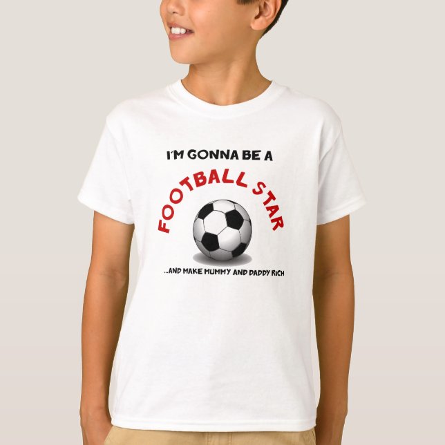 Camiseta Estrella de fútbol (Anverso)