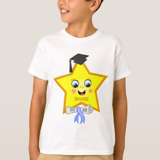 Camiseta Estrella de graduación del Personalizado del niño