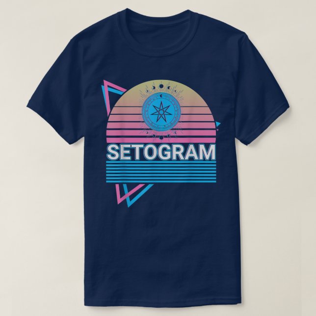 Camiseta Estrella de hadas Setogram Wicca Wicca Magick Witc (Diseño del anverso)