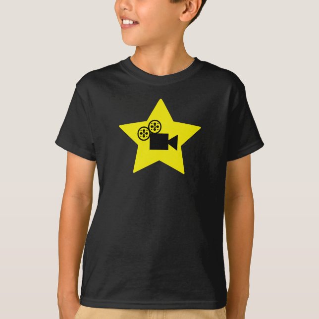 Camiseta Estrella de Hollywood Hanes básico T.Shirt de los (Anverso)