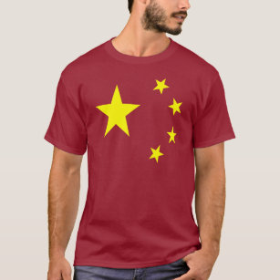 Camiseta Estrella de la bandera de China