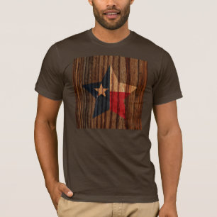 Camiseta Estrella de la bandera de Tejas en el tema de