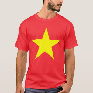 Camiseta Estrella de la bandera de Vietnam