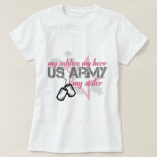 Camiseta Estrella de la hermana del ejército