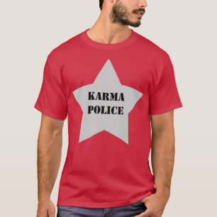Camiseta Estrella de la policía de Karma