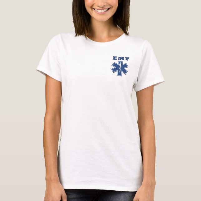 Camiseta Estrella de la vida de EMT (Anverso)