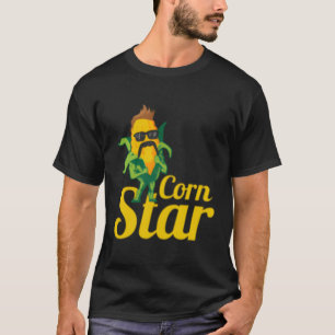 Camiseta Estrella De Maíz Para Un Agricultor De Maíz