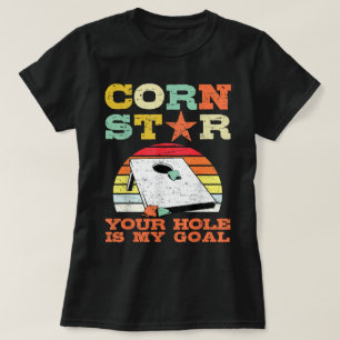 Camiseta Estrella de maíz Tu Agujero Es Mi Gol Fun Player