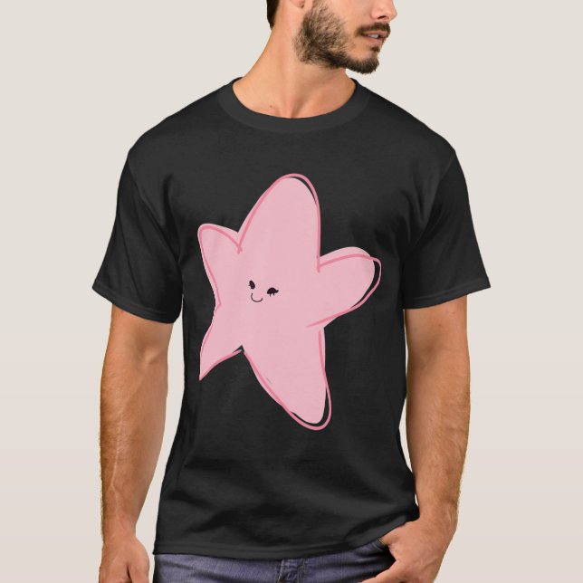 Camiseta Estrella de mar adorable (Anverso)