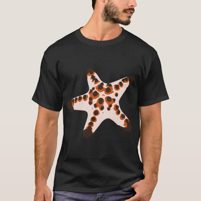 Camiseta Estrella de mar de chip de chocolate - Protoreaste (Anverso)