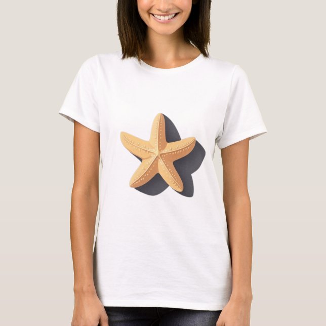Camiseta Estrella de mar y su sombra (Anverso)
