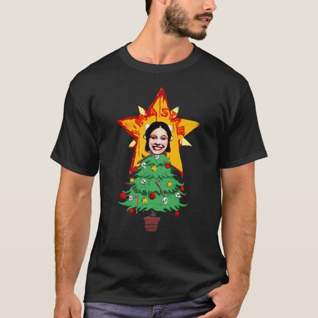 Camiseta Estrella de Navidad Perla (Anverso)