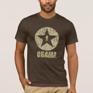 Camiseta ¡ESTRELLA de Obama del "vintage"!