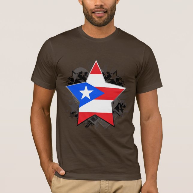 Camiseta Estrella de Puerto Rico (Anverso)