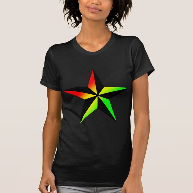 Camiseta Estrella de Rasta (Anverso)