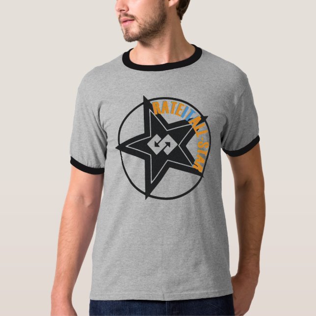 Camiseta Estrella de RateItAll - campanero T (Anverso)
