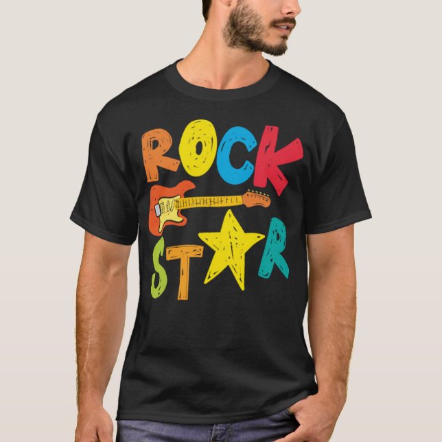 Camiseta Estrella de rock (Anverso)