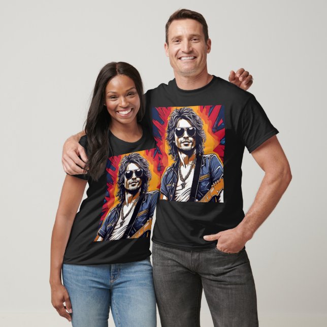 CAMISETA ESTRELLA DE ROCK (Unisexo)