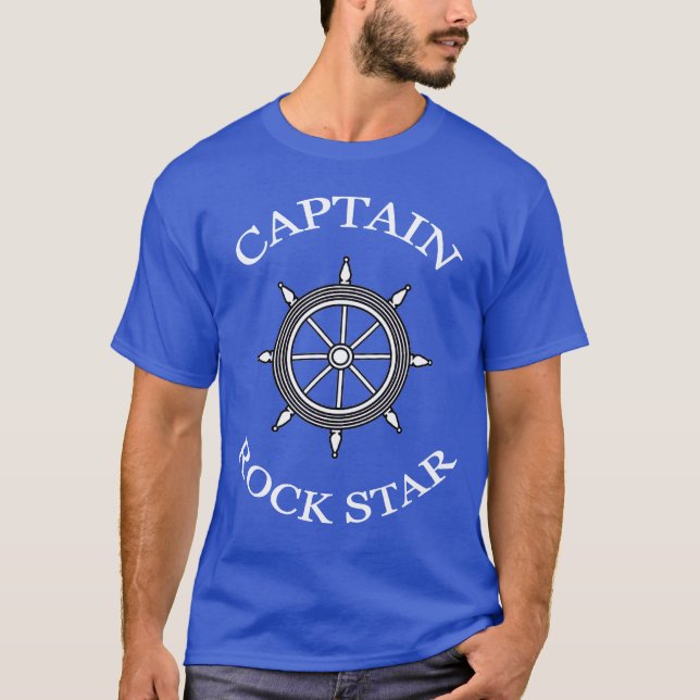 CAMISETA ESTRELLA DE ROCK CAPTAIN (Anverso)