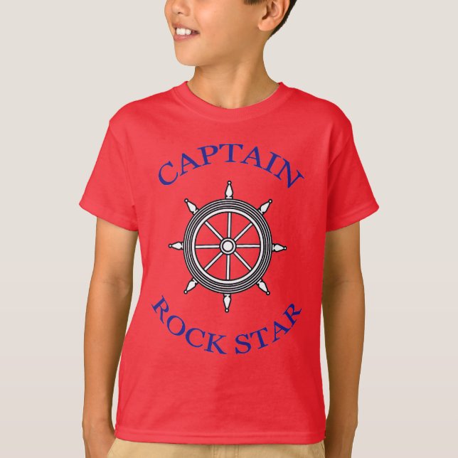 CAMISETA ESTRELLA DE ROCK CAPTAIN (Anverso)