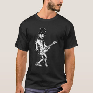 Camiseta Estrella de rock de Abraham Lincoln para la guitar