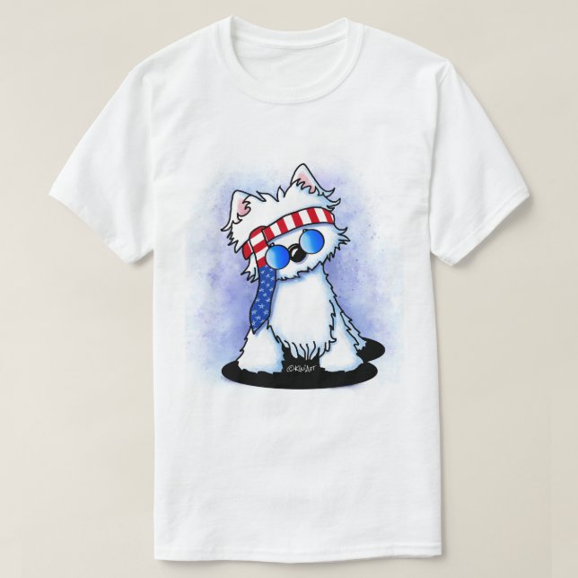 Camiseta Estrella de rock occidental (Diseño del anverso)