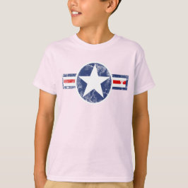 Camiseta Estrella de superhéroe de época Patriótica Estados