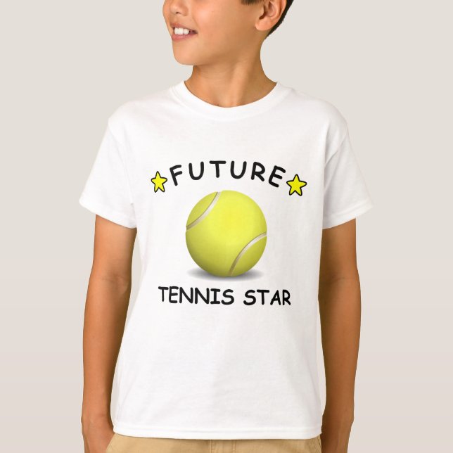 Camiseta Estrella de tenis futura (Anverso)