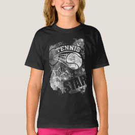 Camiseta Estrella de tenis, tenis negro
