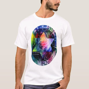 Camiseta Estrella del arco iris de David