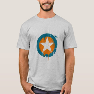 Camiseta estrella del grunge