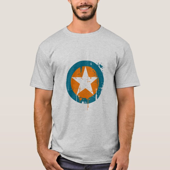 Camiseta estrella del grunge (Anverso)