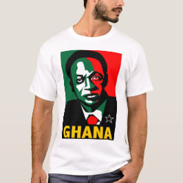 CAMISETA ESTRELLA DEL NEGRO DE KWAME NKRUMAH-