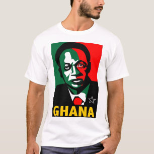 CAMISETA ESTRELLA DEL NEGRO DE KWAME NKRUMAH-
