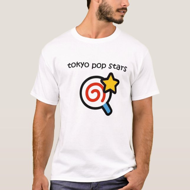 Camiseta ¡estrella del pop! (Anverso)