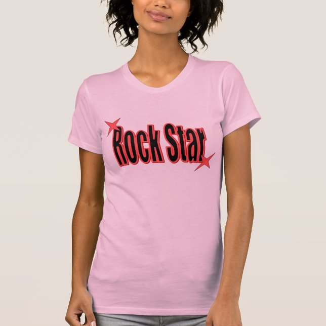 Camiseta Estrella del rock (Anverso)