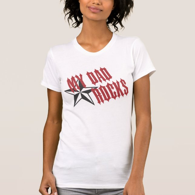 Camiseta Estrella del rock (Anverso)