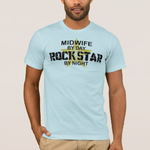 Camiseta Estrella del rock de la partera por noche