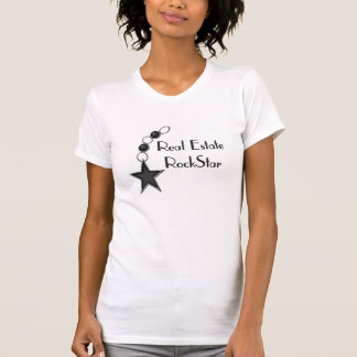 Camiseta Estrella del rock de las propiedades inmobiliarias