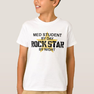 Camiseta Estrella del rock del estudiante del MED por noche