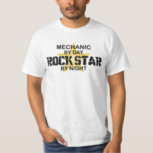 Camiseta Estrella del rock del mecánico por noche