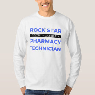 Camiseta Estrella Del Rock Disfrazada De Tecnologías Farmac
