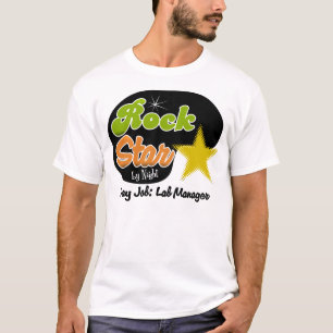 Camiseta Estrella del rock por noche - encargado del